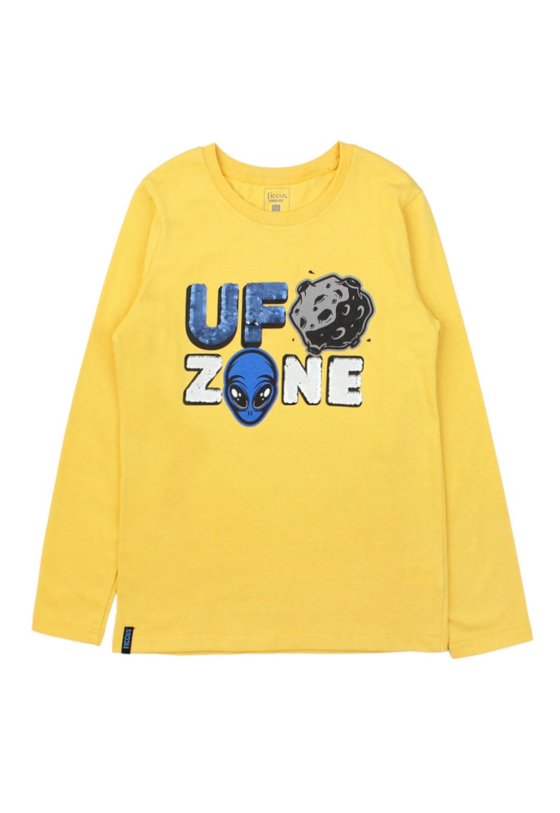 POLERA DAY TO DAY AMARILLO FICCUS - 1