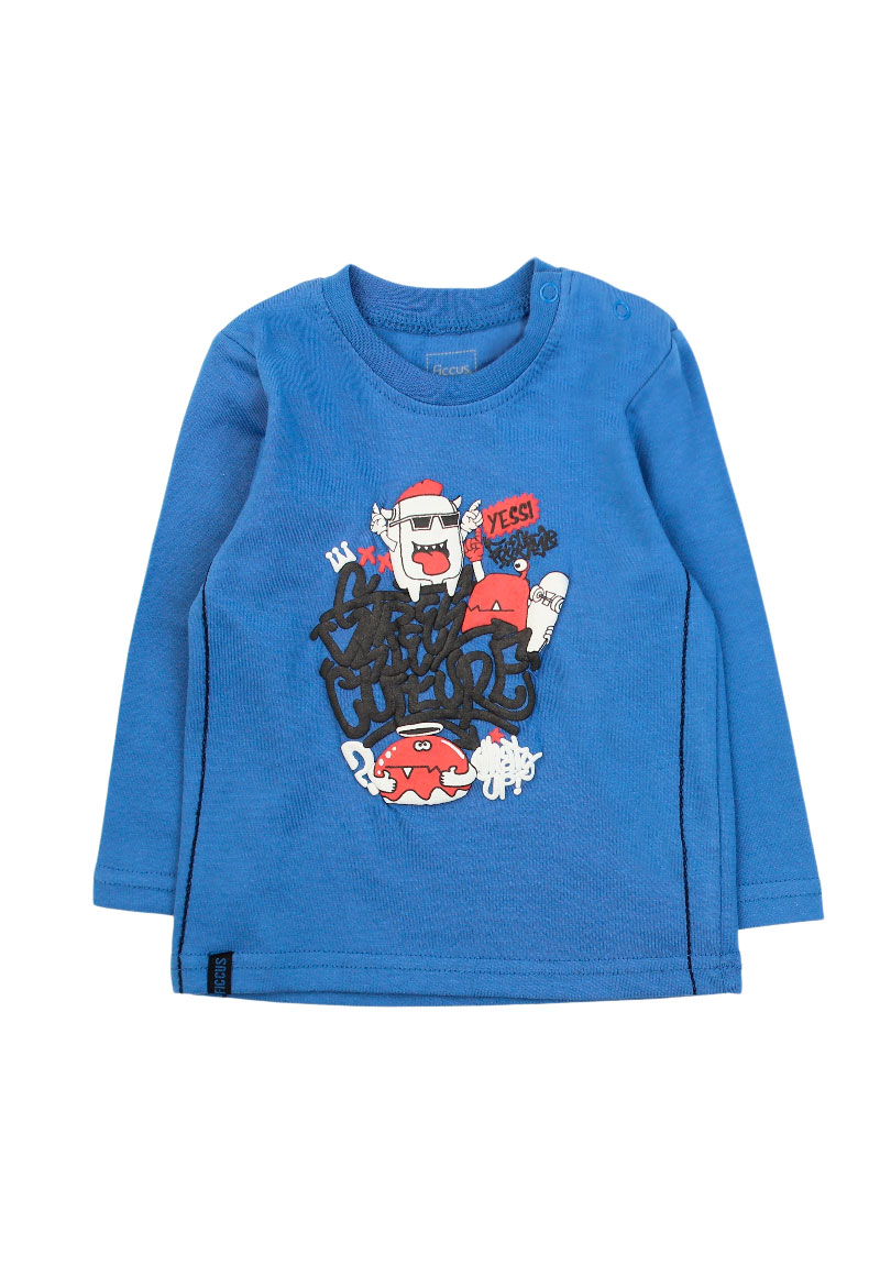 POLERA DAY TO DAY AZULINO FICCUS - 1