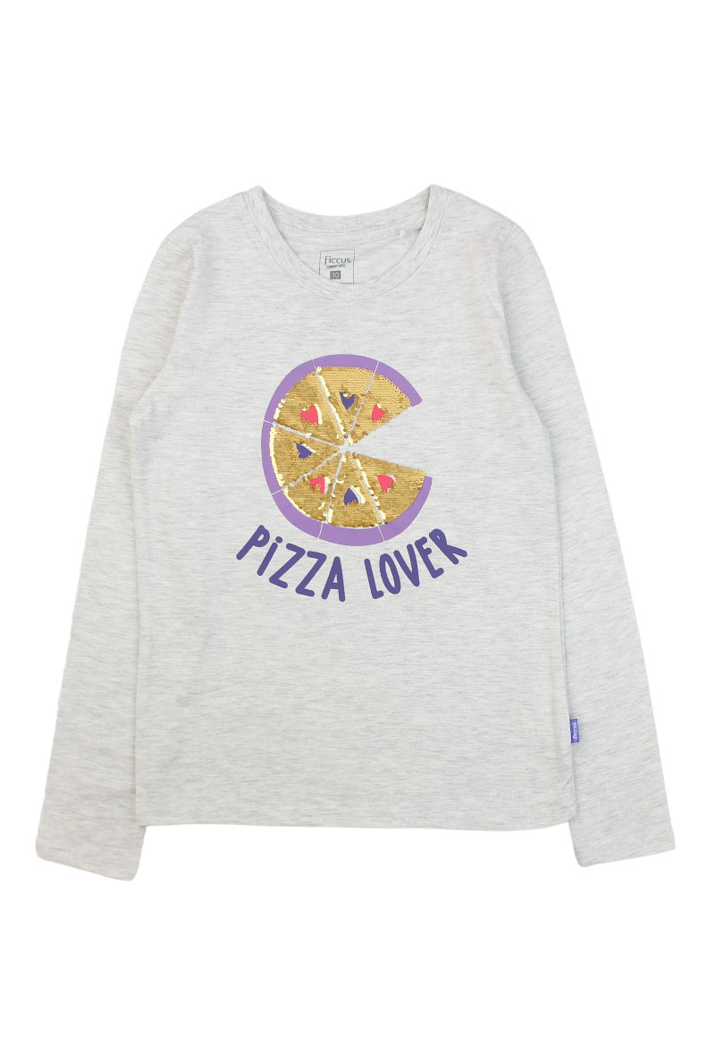 POLERA DAY TO DAY GRIS MELANGE FICCUS - 1