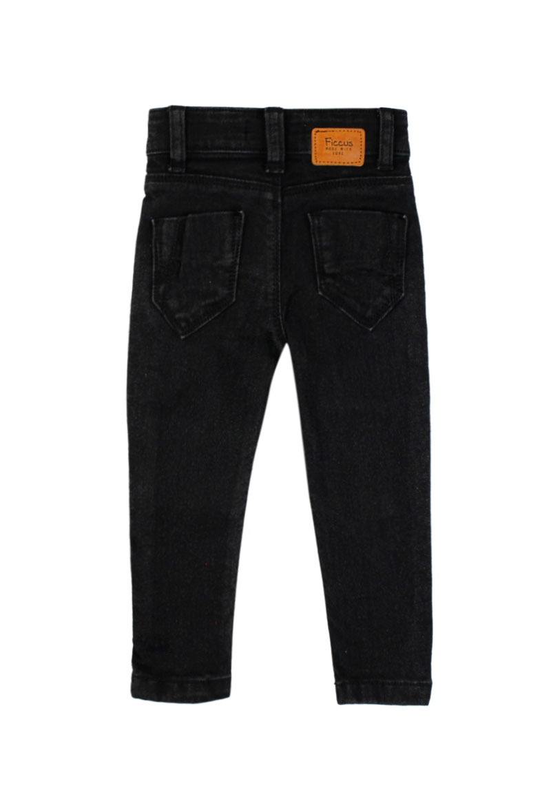 JEANS LIBERTY NEGRO NIÑA FICCUS - 2