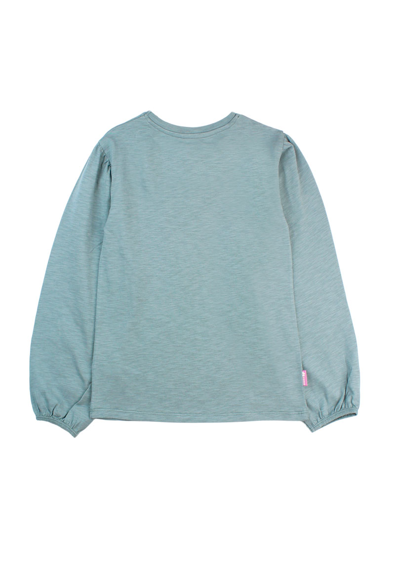 POLERA MANGA LARGA ALGODÓN NIÑA FICCUS ARCTIC JUNIOR VERDE - 2