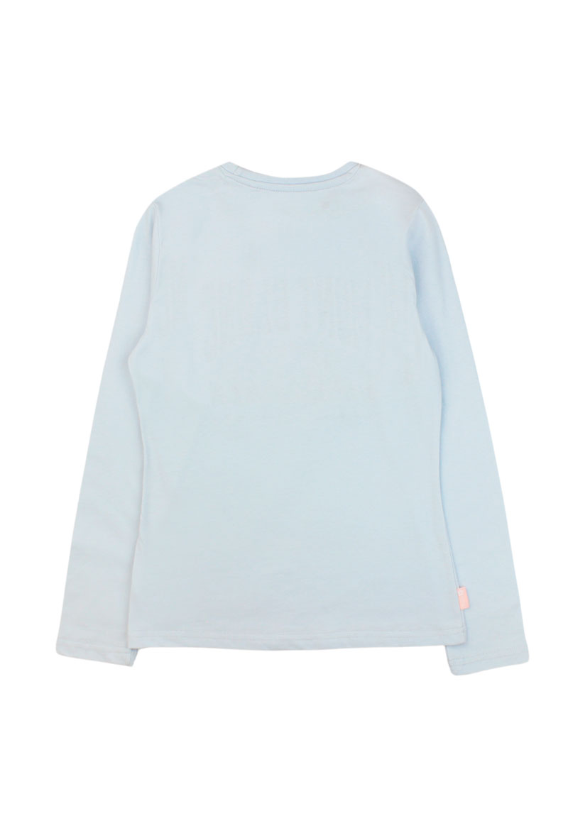 POLERA MANGA LARGA ALGODÓN NIÑA FICCUS ARCTIC JUNIOR CELESTE - 2