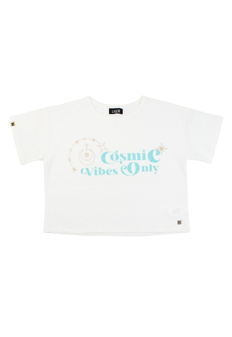 POLERA MANGA LARGA ALGODÓN NIÑA LIKE IT WANDERLUST TEENS BEIGE - 1