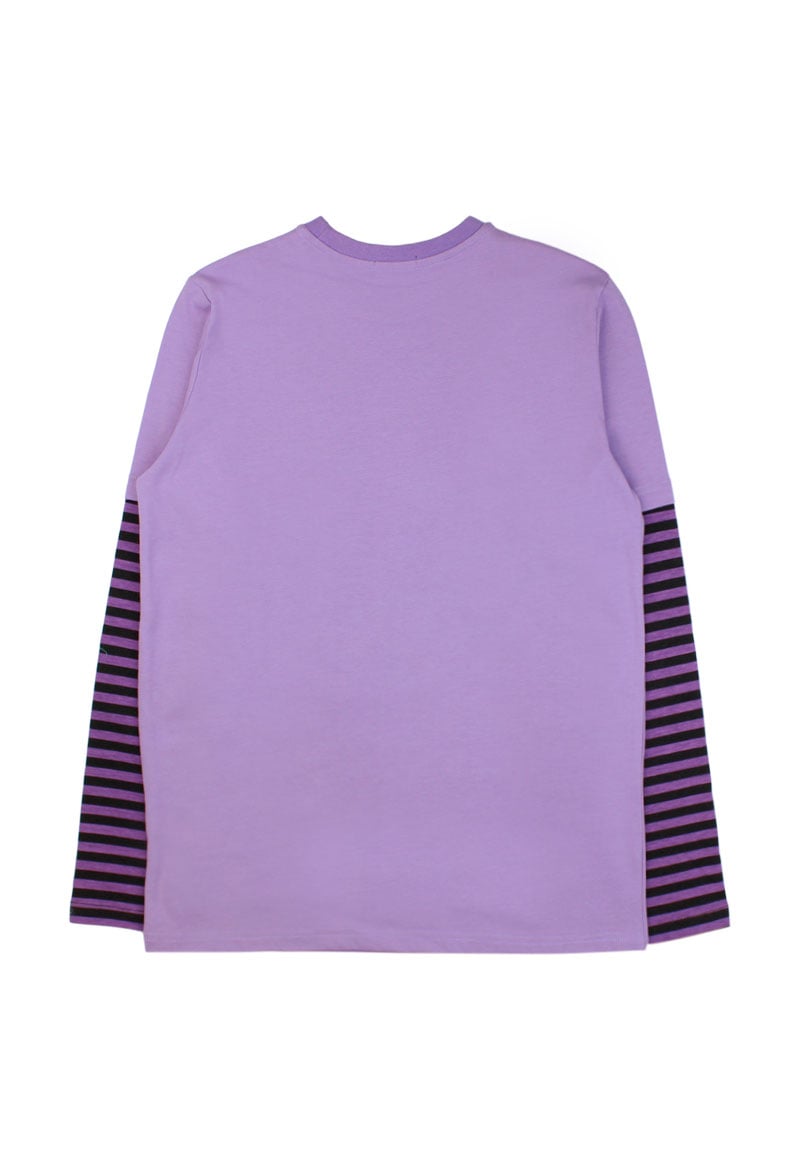 POLERA MANGA LARGA ALGODÓN NIÑO LIKE IT REVOLUTION TEENS MORADO - 2