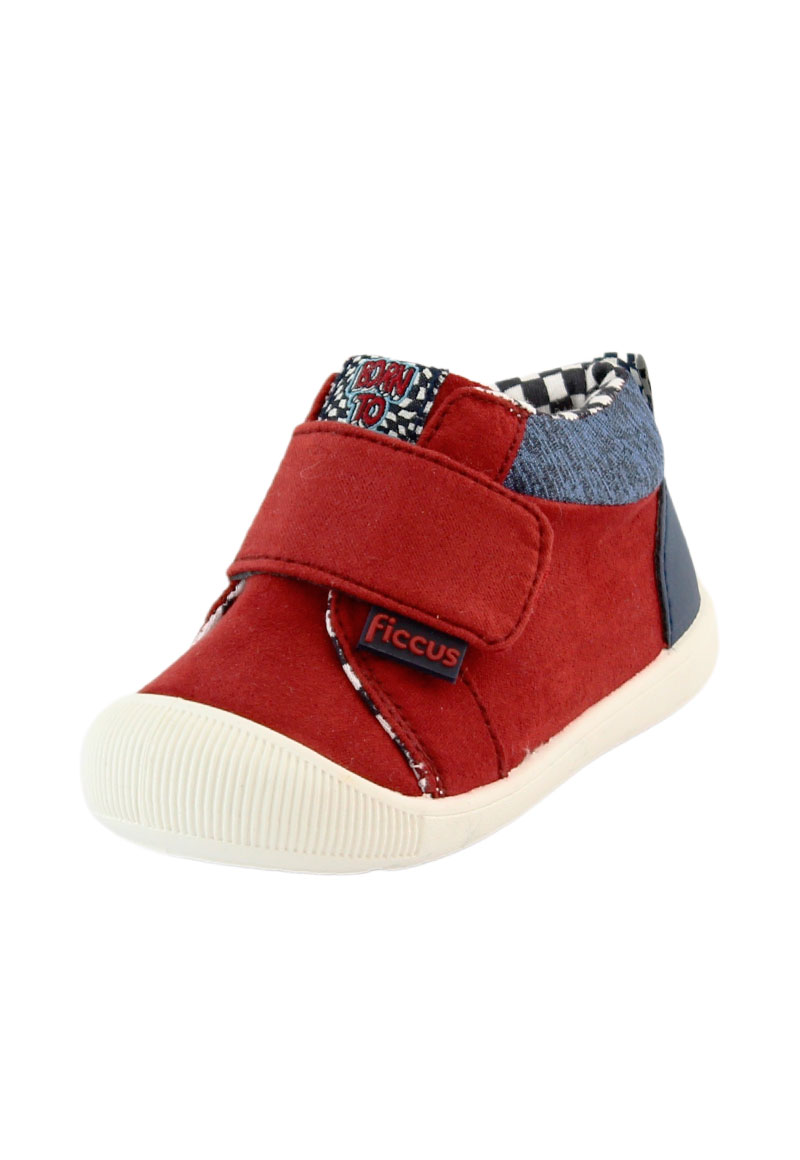 ZAPATILLAS NIÑO FICCUS URBANAS ROJO BEBÉ PREANDANTE - 1