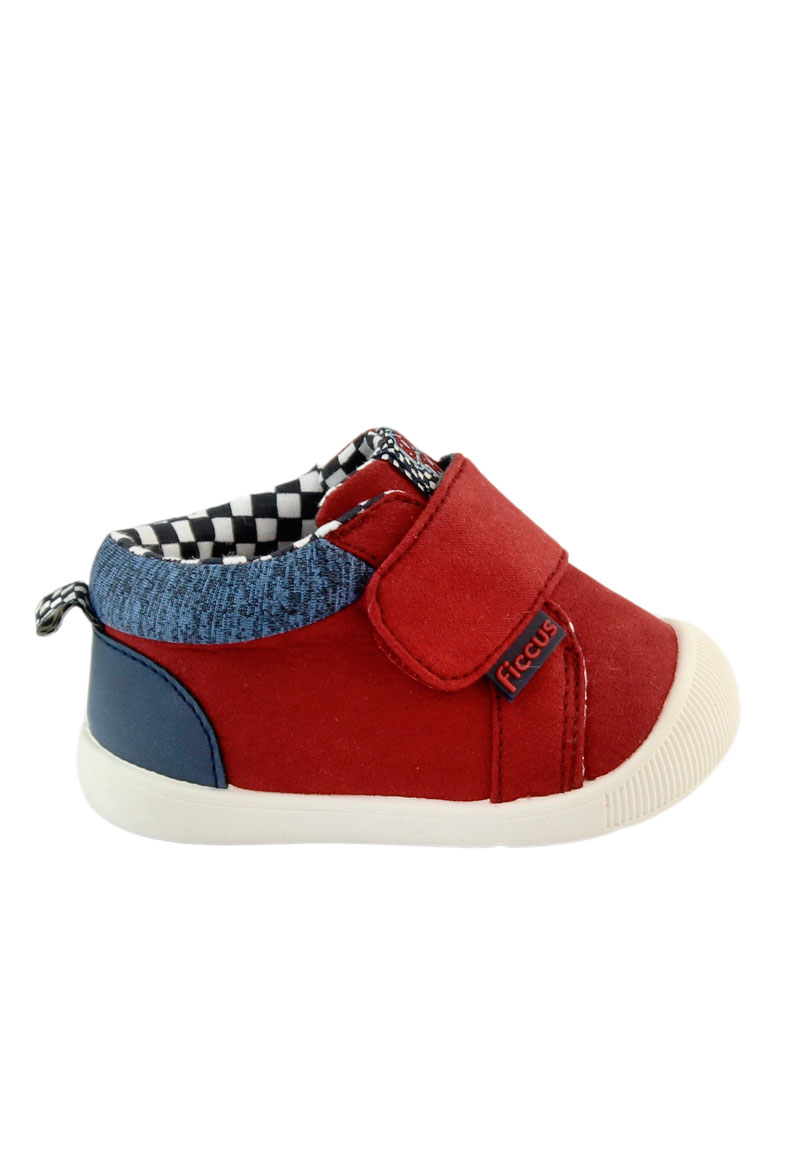 ZAPATILLAS NIÑO FICCUS URBANAS ROJO BEBÉ PREANDANTE - 4