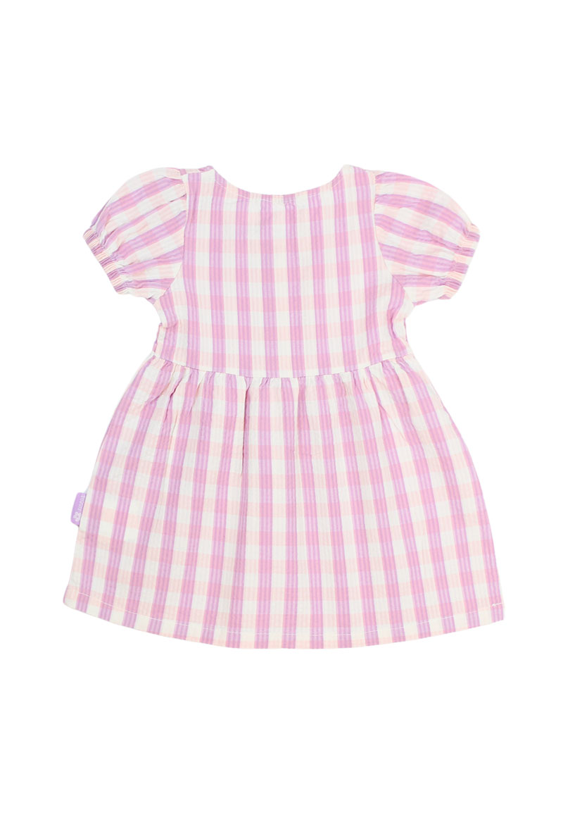VESTIDO ALGODON NIÑA FICCUS LILA FREE BEBE 3 A 24 MESES 18 / 24 M - 2
