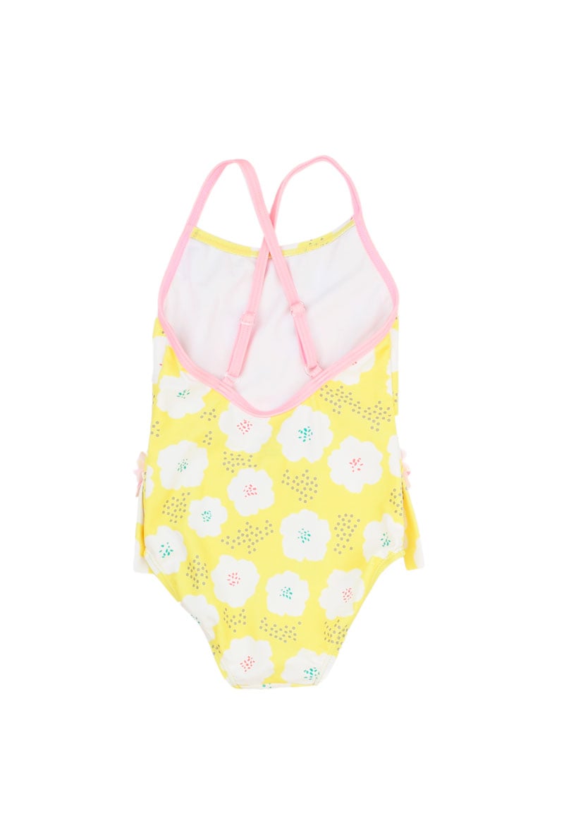 TRAJE BAÑO NIÑA FICCUS AMARILLO ENERGY BEBÉ 3 A 24 MESES 6 / 12 M - 2