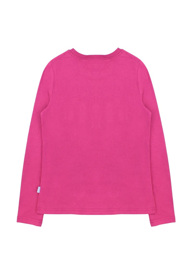 POLERA ALGODÓN NIÑA FICCUS MORADO - 2