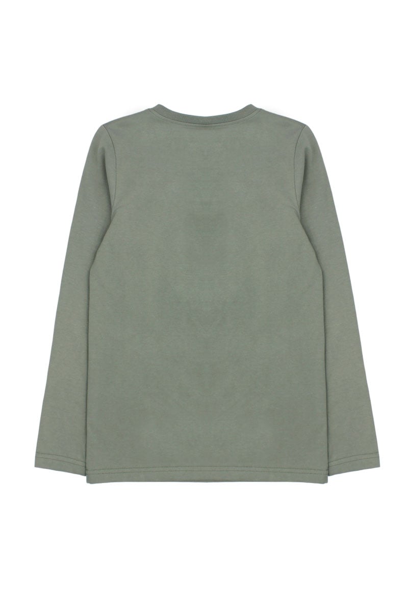 POLERA ALGODÓN NIÑO FICCUS VERDE - 2