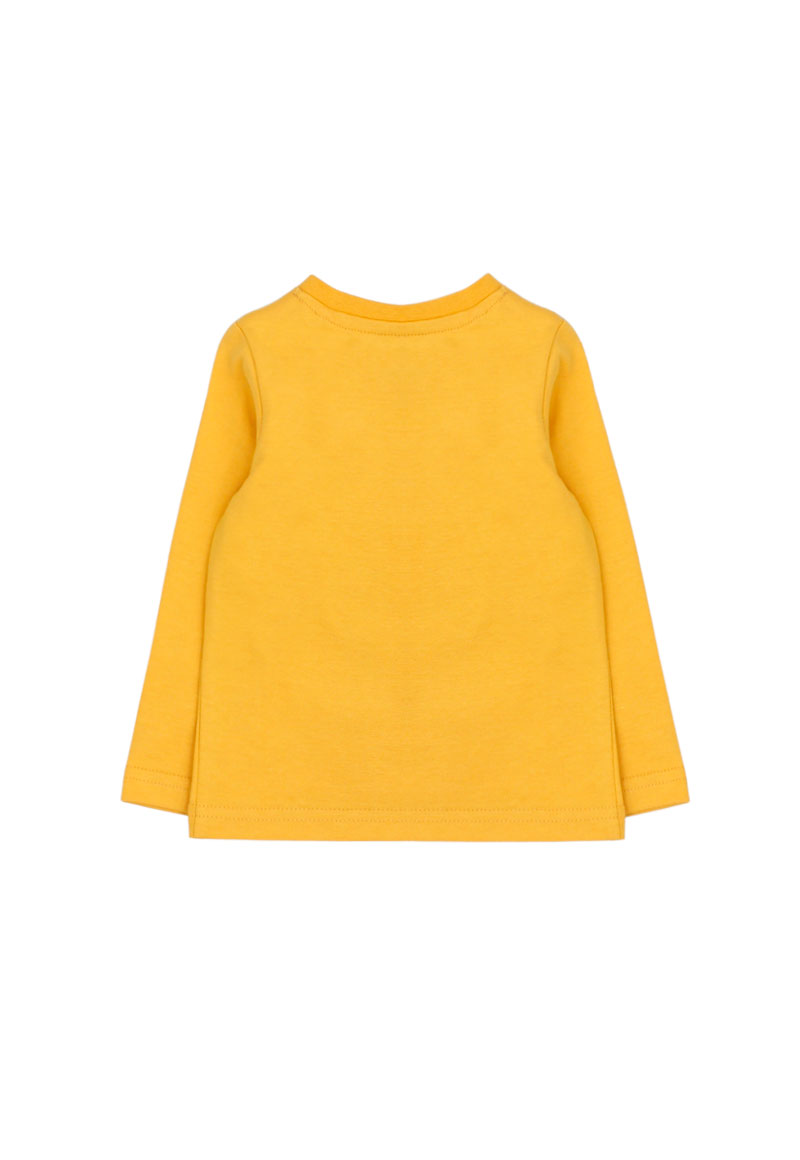 POLERA ALGODÓN NIÑA FICCUS MOSTAZA BEBÉ - 2
