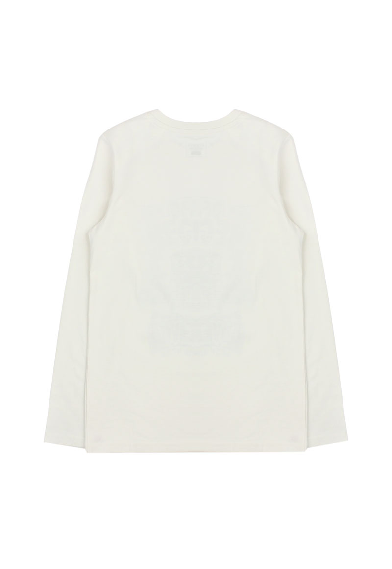 POLERA ALGODÓN NIÑO FICCUS CRUDO - 2