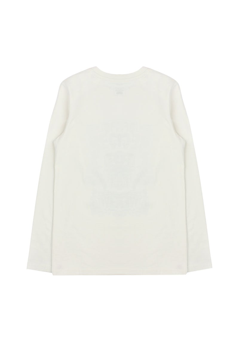 POLERA ALGODÓN NIÑO FICCUS CRUDO - 2