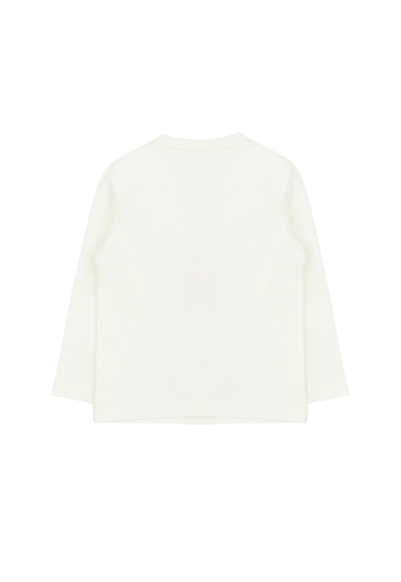 POLERA ALGODÓN NIÑA FICCUS CRUDO BEBÉ - 2