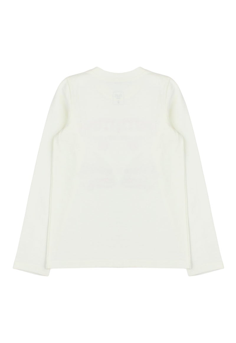 POLERA ALGODÓN NIÑA FICCUS CRUDO - 2