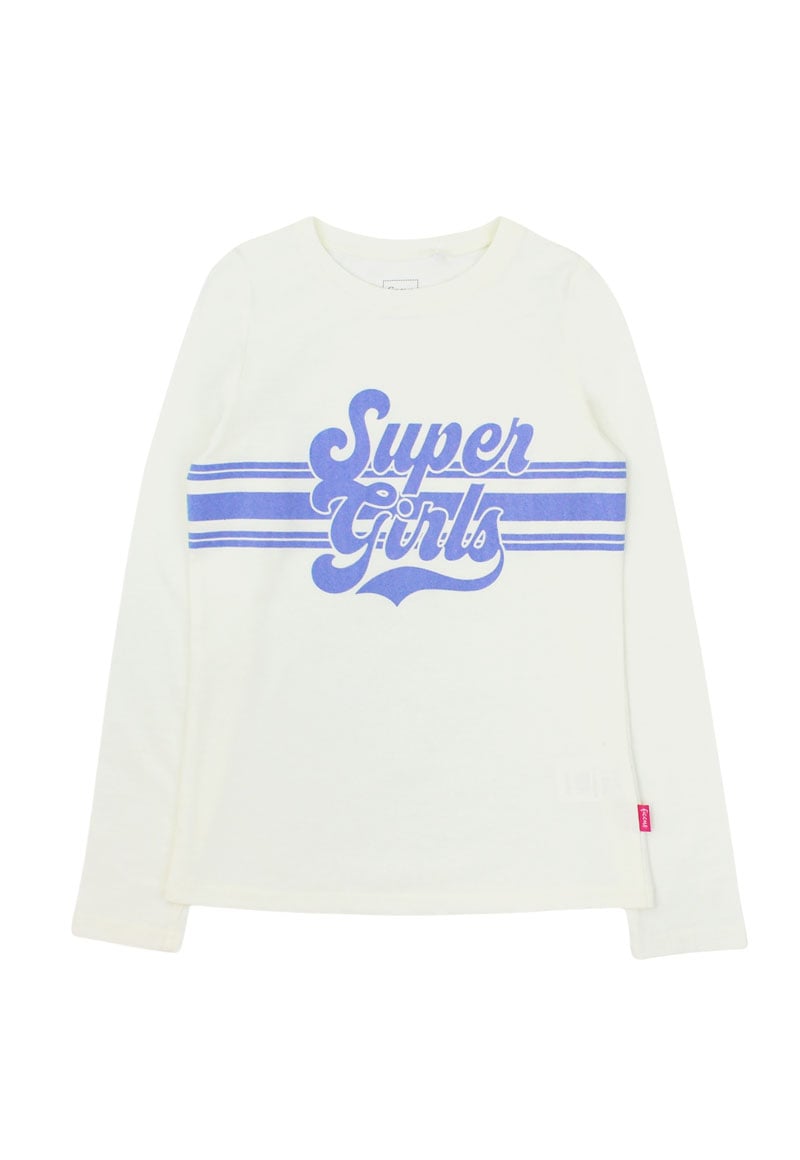 POLERA ALGODÓN NIÑA FICCUS CRUDO - 1