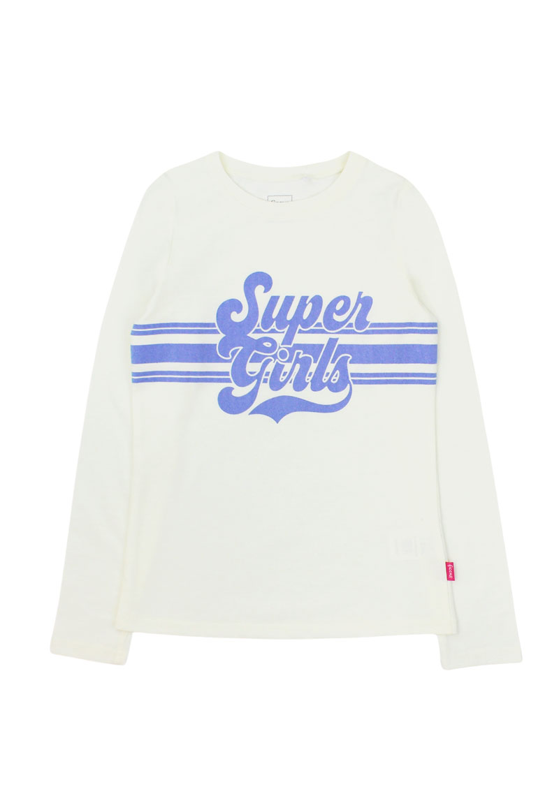 POLERA ALGODÓN NIÑA FICCUS CRUDO - 1