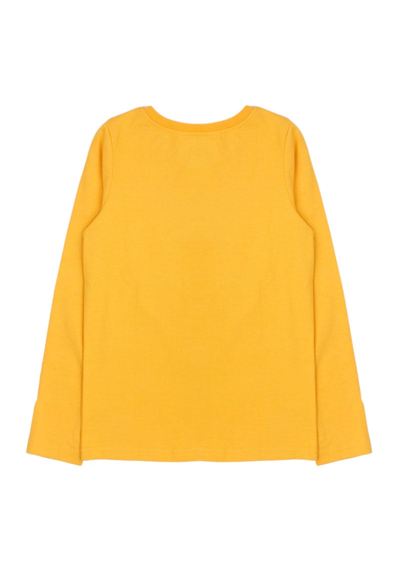POLERA ALGODÓN NIÑA FICCUS MOSTAZA - 2