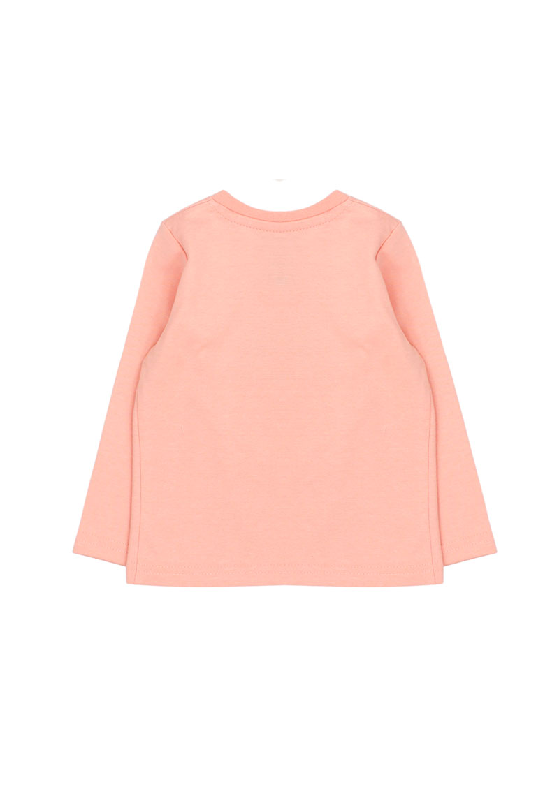 POLERA ALGODÓN NIÑA FICCUS CORAL BEBÉ - 2