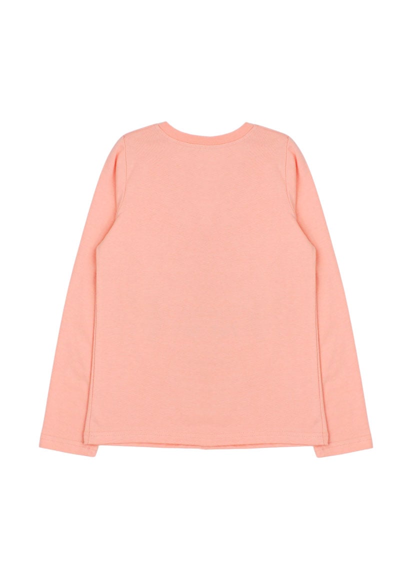 POLERA ALGODÓN NIÑA FICCUS CORAL - 2