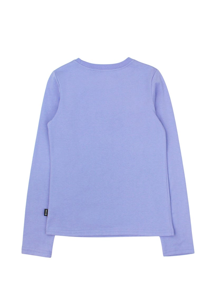 POLERA ALGODÓN NIÑA FICCUS MORADO LAVANDA - 2