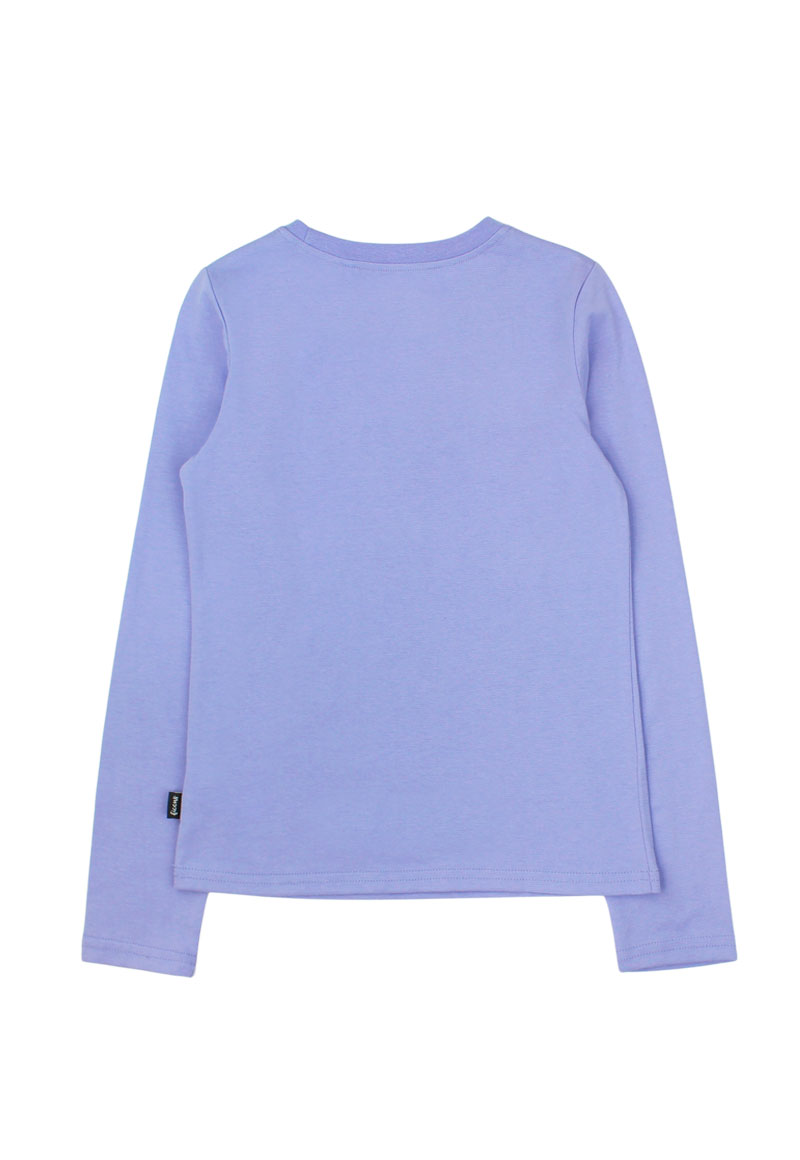 POLERA ALGODÓN NIÑA FICCUS MORADO LAVANDA - 2