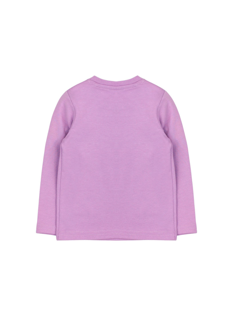 POLERA ALGODÓN NIÑA FICCUS LILA BEBÉ - 2