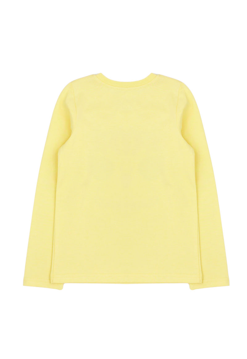 POLERA ALGODÓN NIÑA FICCUS AMARILLO - 2