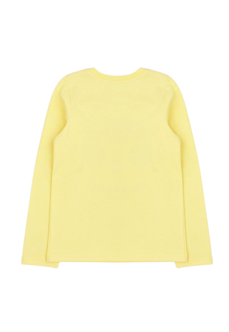POLERA ALGODÓN NIÑA FICCUS AMARILLO - 2