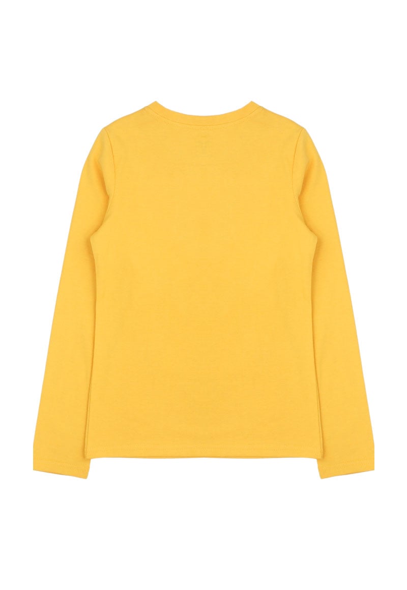 POLERA ALGODÓN NIÑA FICCUS MOSTAZA - 2