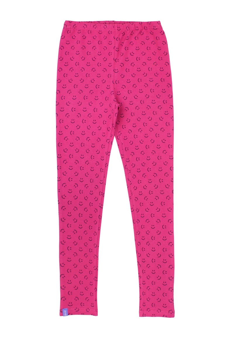 LEGGINS ALGODÓN NIÑA FICCUS MAGENTA - 1