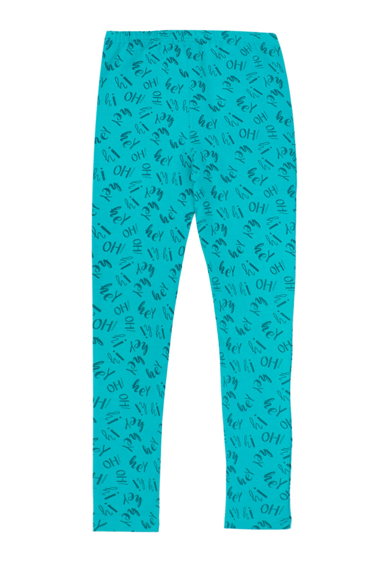 LEGGINS ALGODÓN NIÑA FICCUS VERDE OSCURO - 2