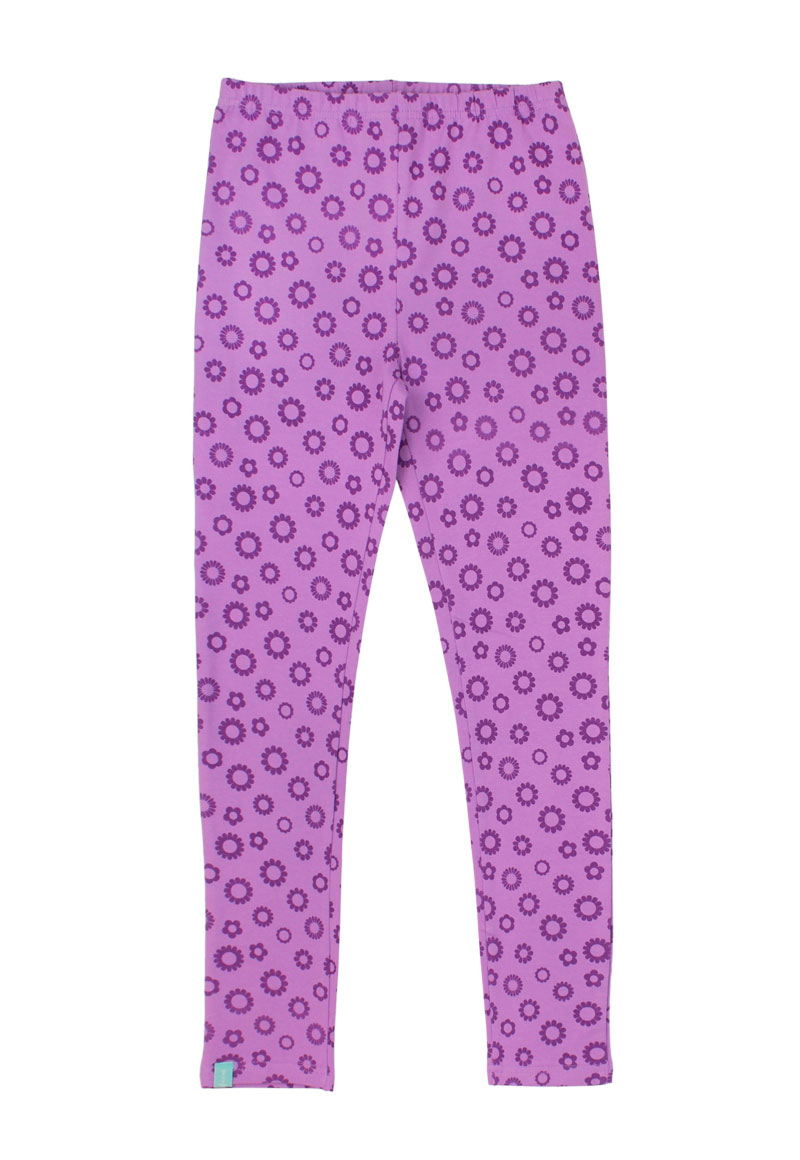 LEGGINS ALGODÓN NIÑA FICCUS LILA - 1