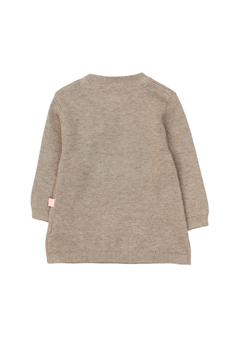 VESTIDO NIÑA FICCUS BEIGE BEBÉ - 2