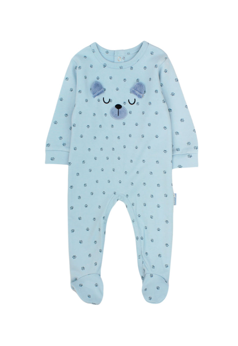 PIJAMA NIÑO FICCUS CELESTE BEBÉ - 1