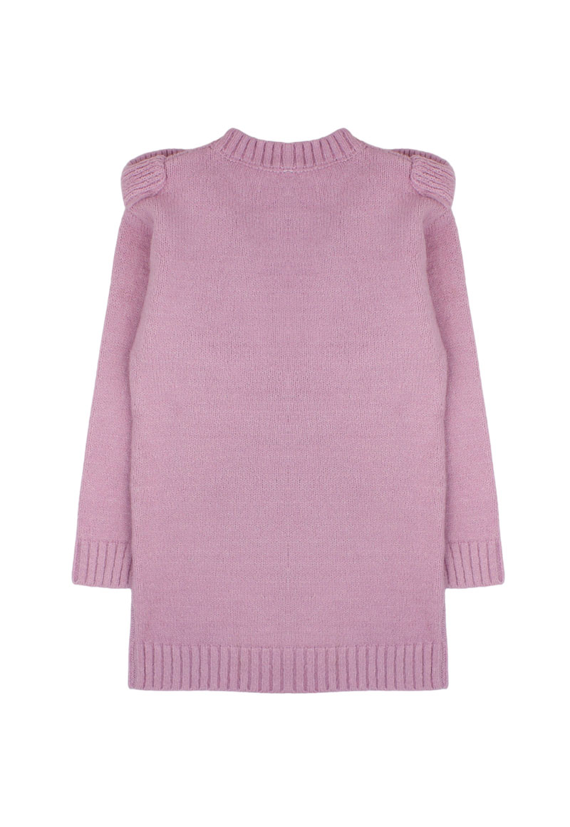 VESTIDO NIÑA FICCUS MALVA - 2