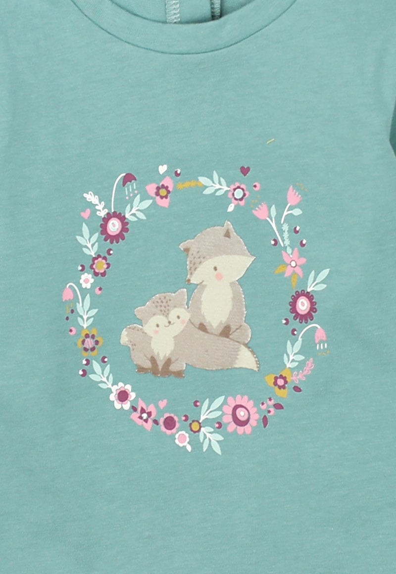 POLERA NIÑA FICCUS VERDE BEBÉ - 3