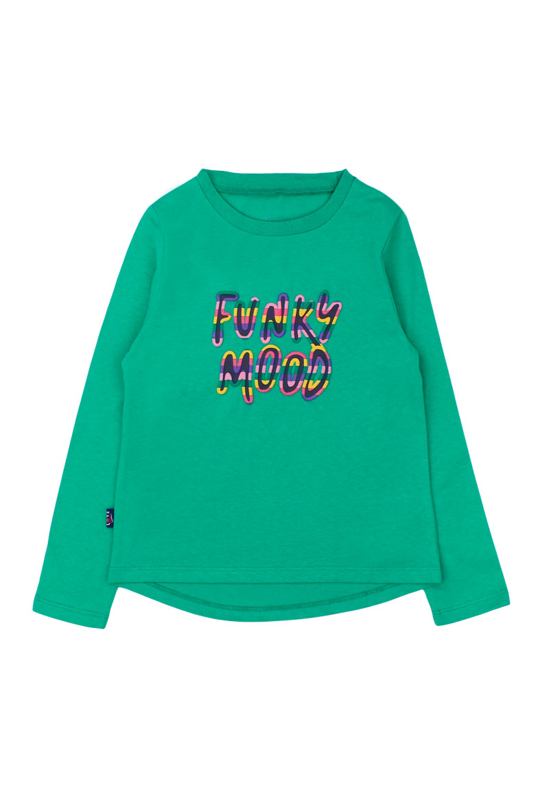 POLERA NIÑA FICCUS VERDE - 1