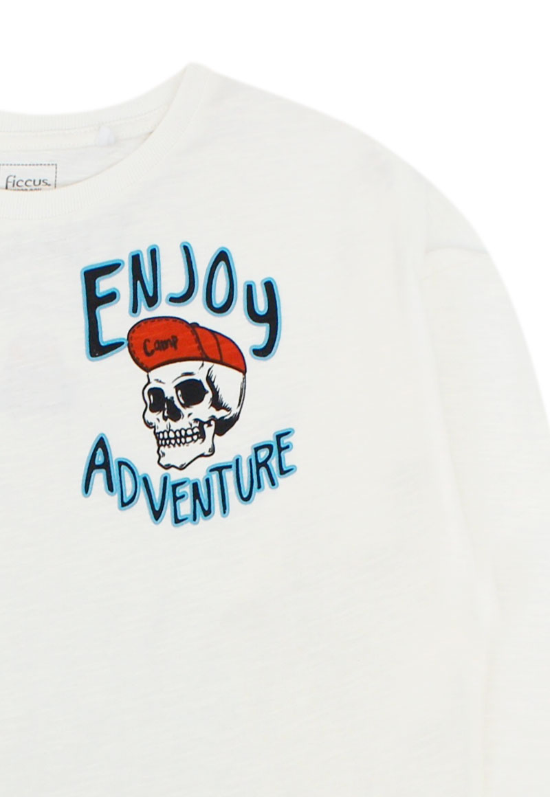 POLERA NIÑO FICCUS CRUDO - 3