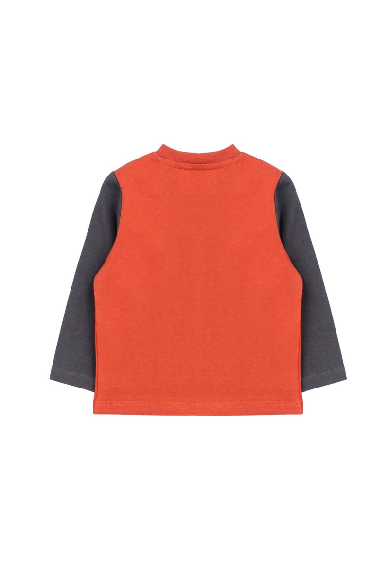 POLERA NIÑO FICCUS NARANJO BEBÉ - 2