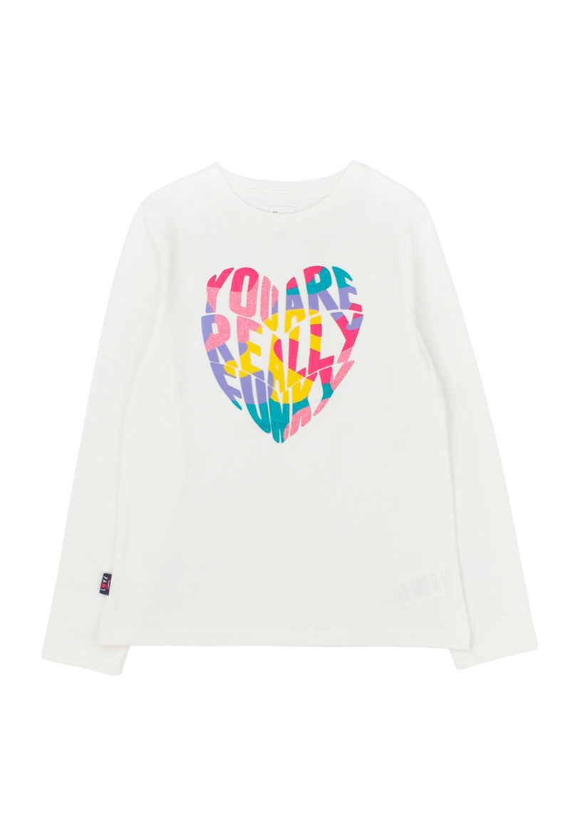 POLERA NIÑA FICCUS BLANCO - 1