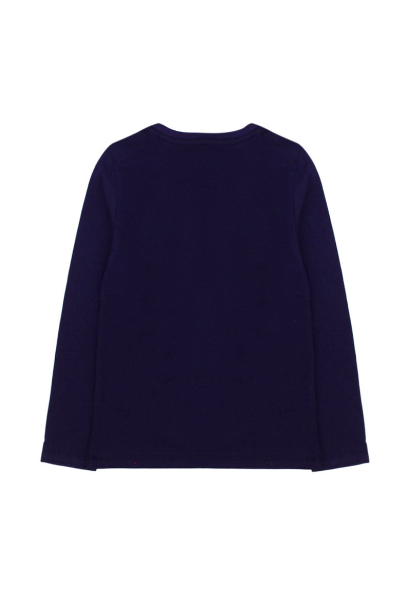 POLERA NIÑA FICCUS AZUL - 2
