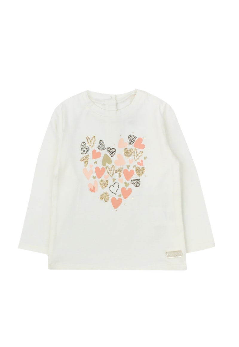 POLERA NIÑA FICCUS CRUDO BEBÉ - 1