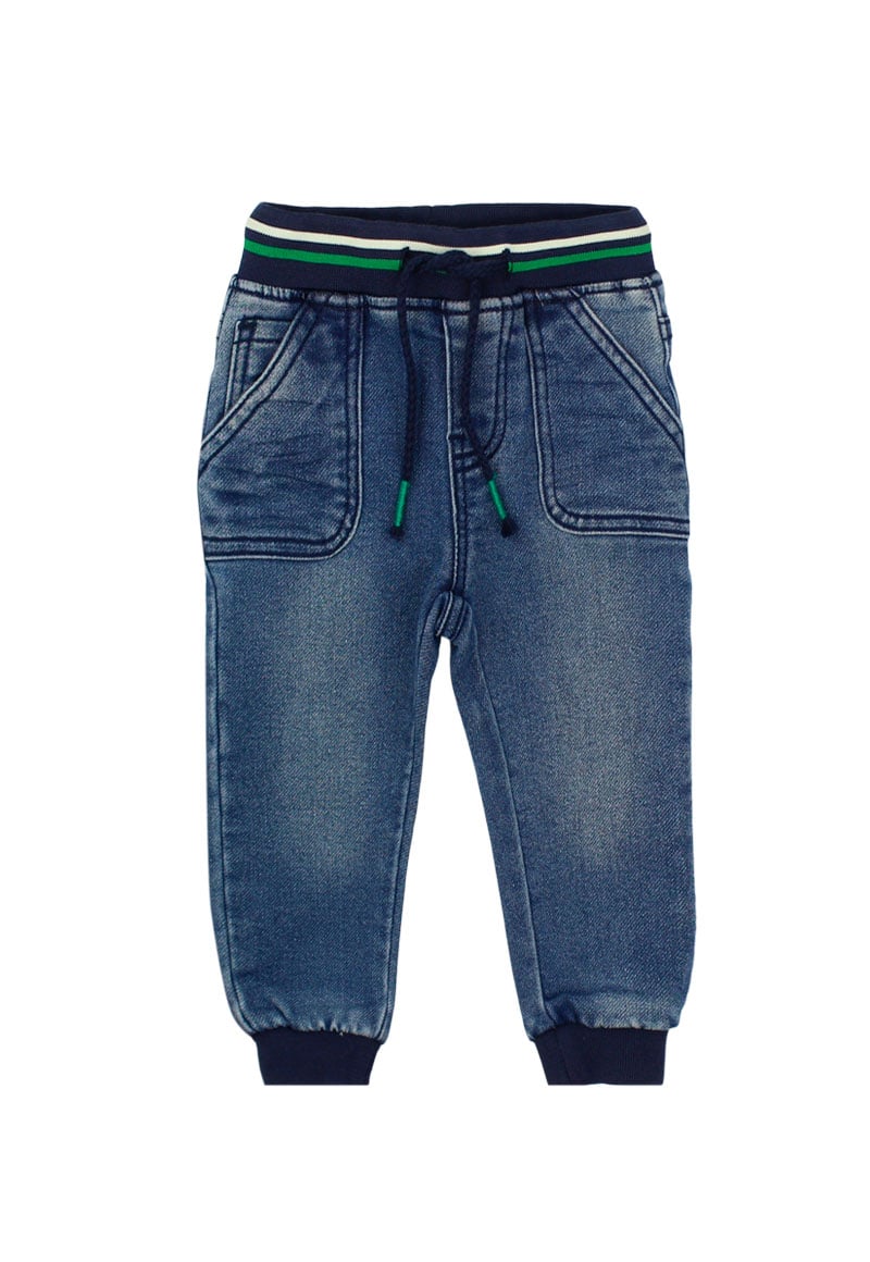 JEANS NIÑO FICCUS AZUL BEBÉ - 1