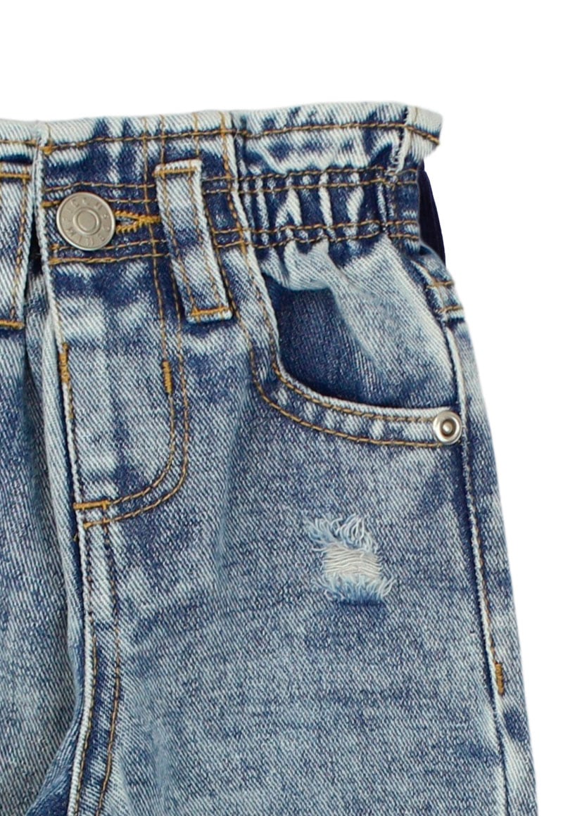 JEANS NIÑA FICCUS AZUL BEBÉ - 3