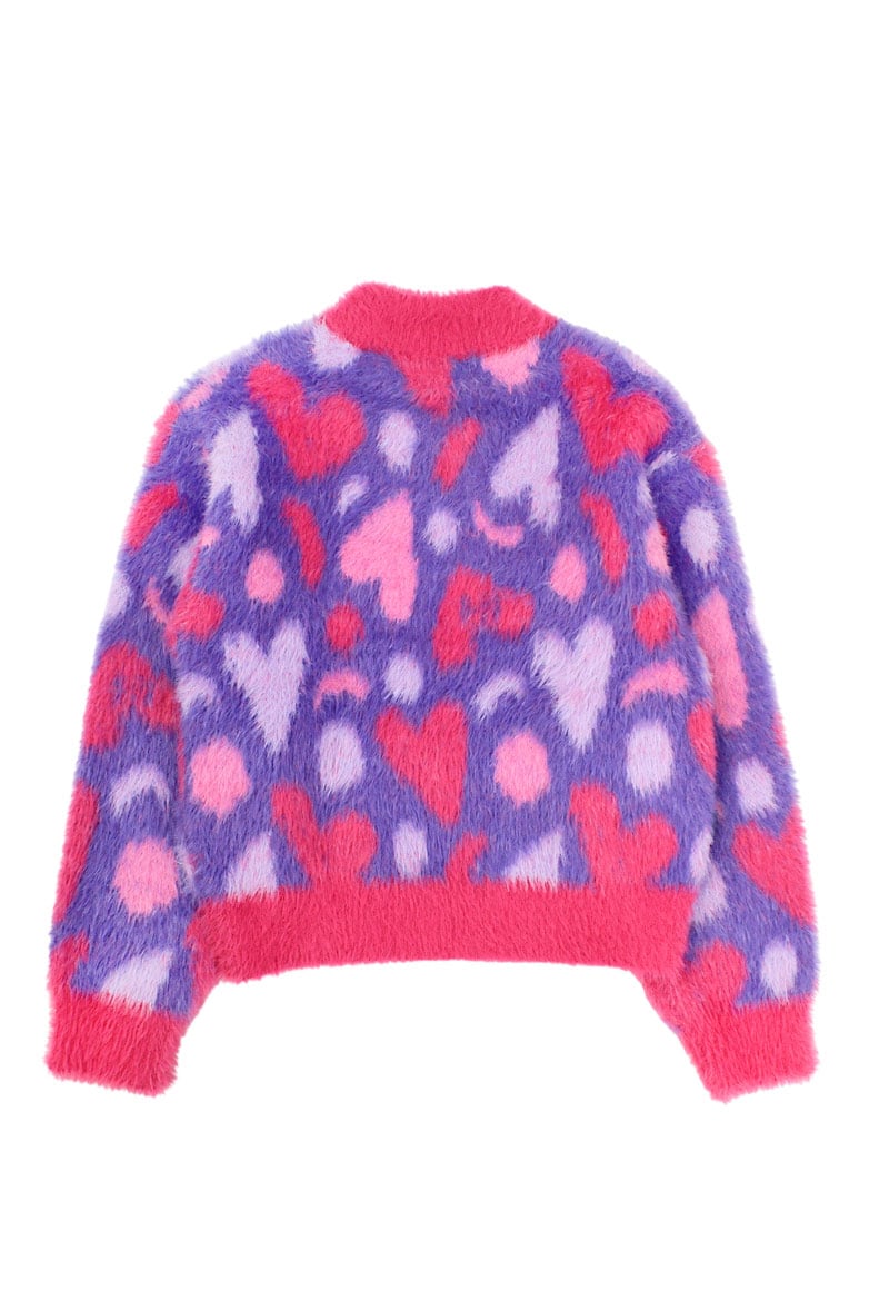 SWEATER NIÑA FICCUS FUCSIA - 2