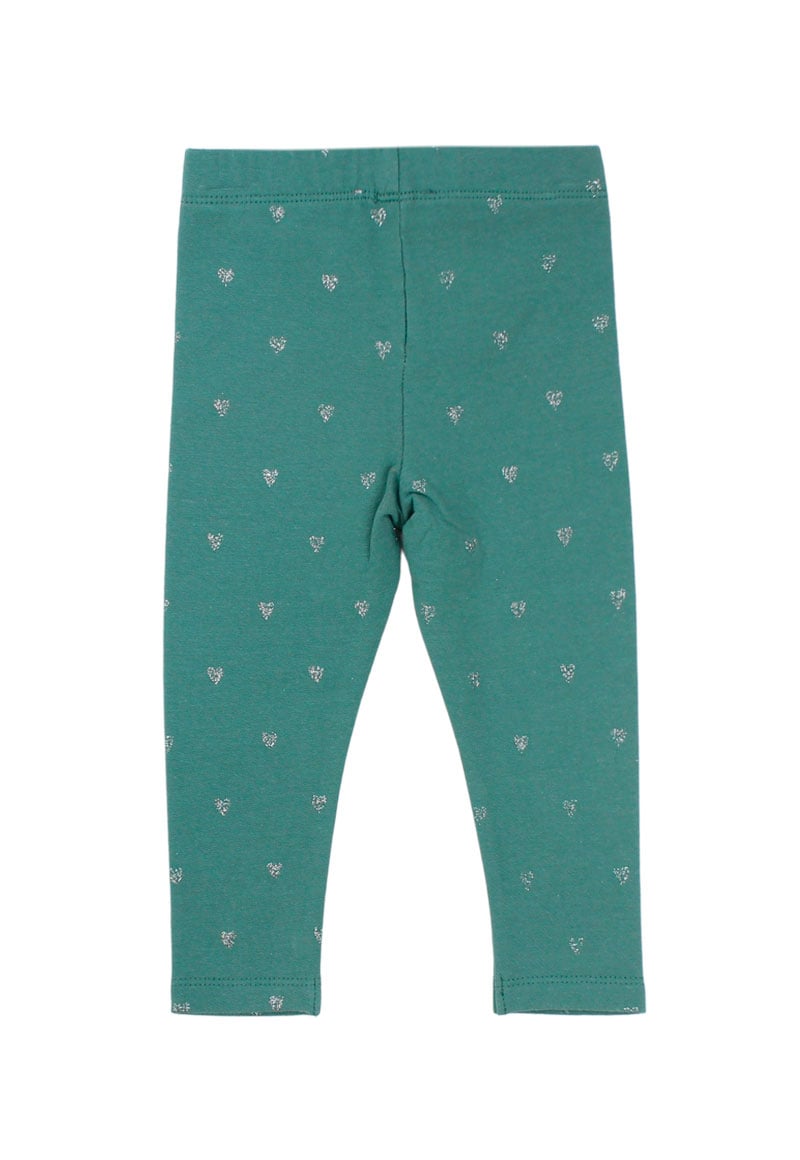 LEGGINS NIÑA FICCUS VERDE BEBÉ - 2