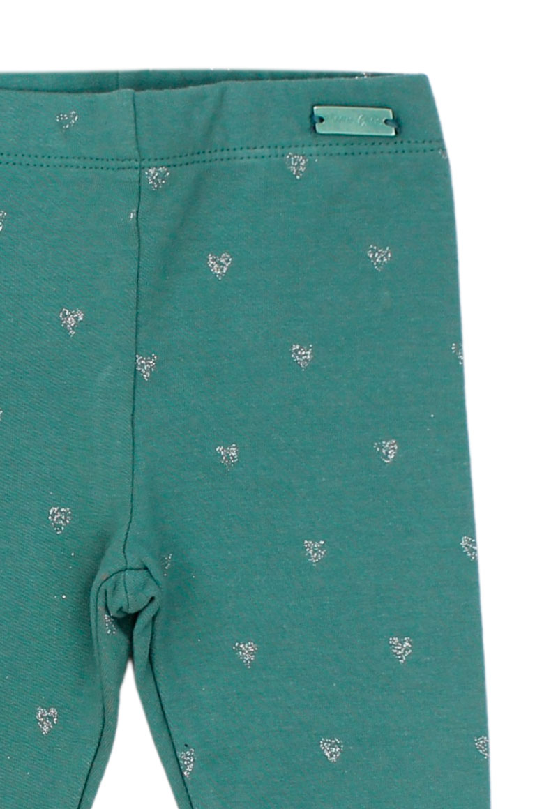 LEGGINS NIÑA FICCUS VERDE BEBÉ - 3