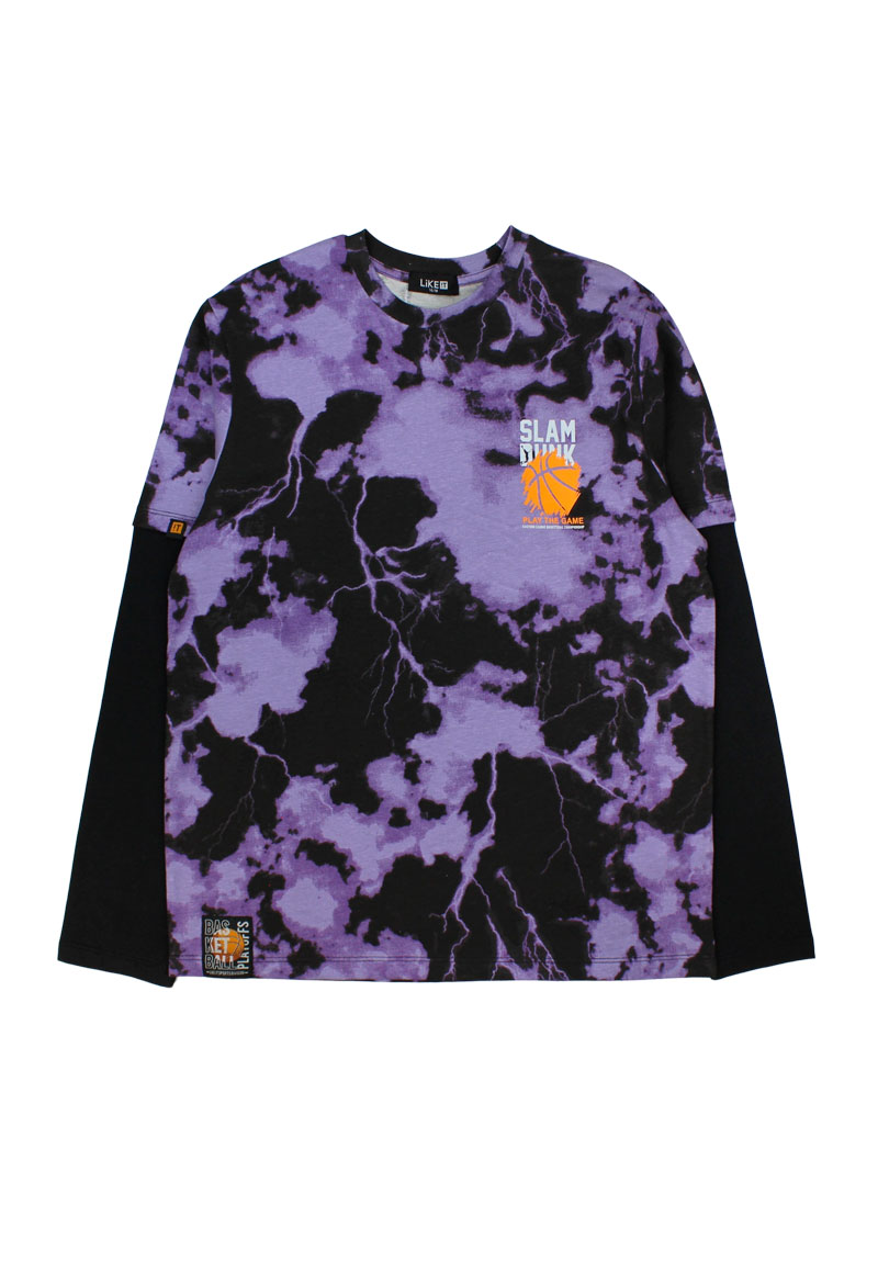 POLERA MOVE NIÑO 2520509 MORADO - 1