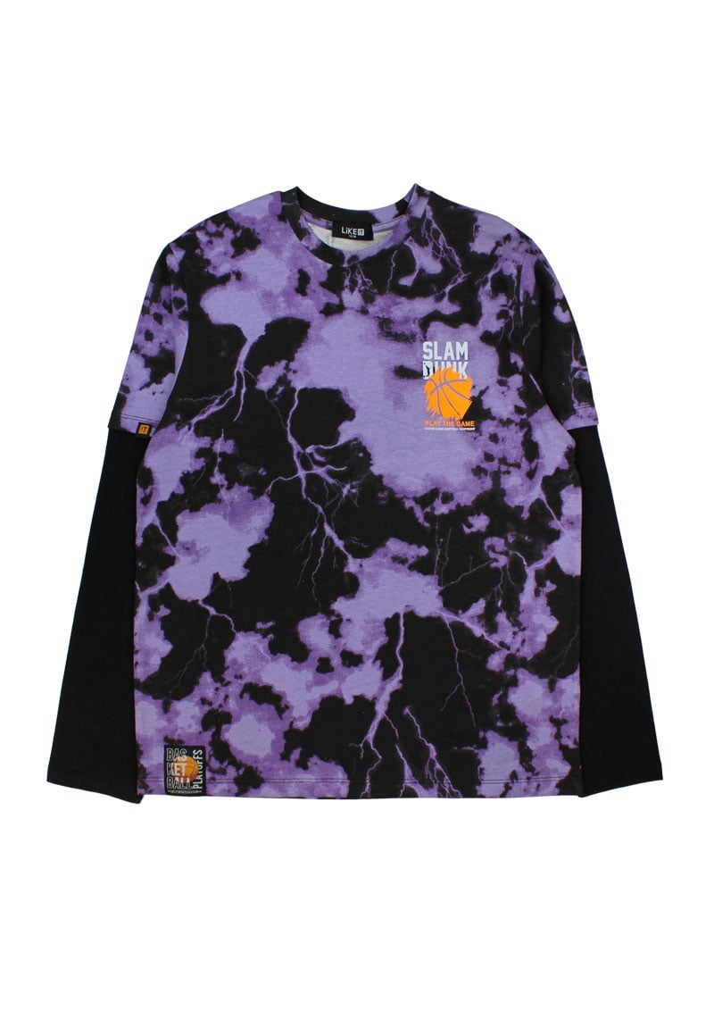 POLERA MOVE NIÑO 2520509 MORADO - 1